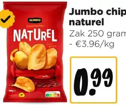 Jumbo Jumbo chips naturel aanbieding