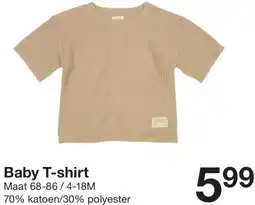 Zeeman Baby T-shirt aanbieding