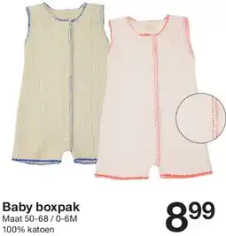 Zeeman Baby boxpak aanbieding