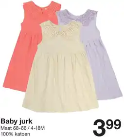 Zeeman Baby jurk aanbieding