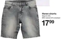 Zeeman Heren shorts aanbieding