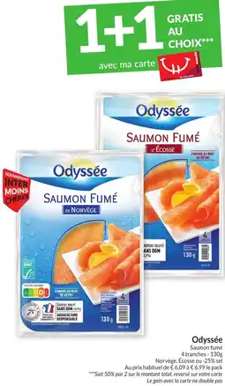 Intermarché Odyssée Saumon fumé aanbieding