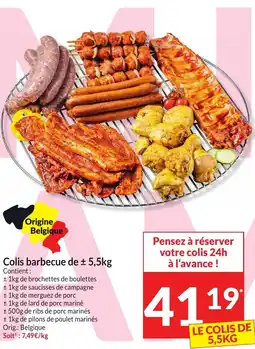 Intermarché Colis barbecue de aanbieding
