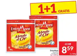 Intermarché EntreMont Meule d'Or Fromage râpé aanbieding