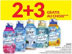 Intermarché Lenor Adoucissant aanbieding