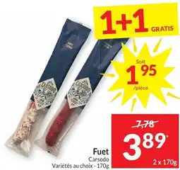 Intermarché Fuet Carsodo aanbieding