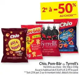 Intermarché Chio, Pom-Bär ou Tyrrell's aanbieding