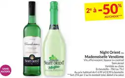 Intermarché Night Orient ou Mademoiselle Vendôme aanbieding
