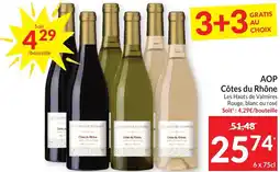 Intermarché AOP Côtes du Rhône aanbieding
