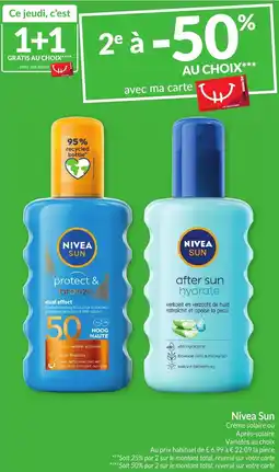 Intermarché Nivea Sun aanbieding