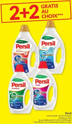 Intermarché Persil Lessive aanbieding