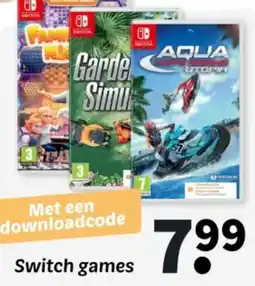 Wibra Switch games aanbieding