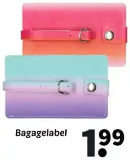Wibra Bagagelabel aanbieding