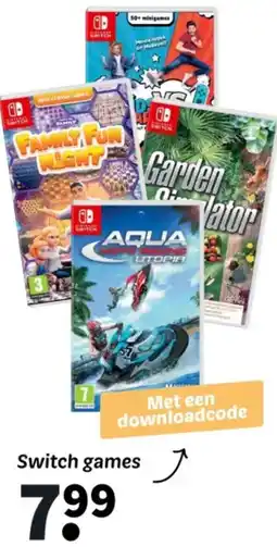 Wibra Switch games aanbieding