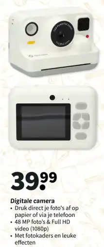 Wibra Digitale camera aanbieding