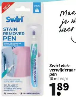 Wibra Swirl vlekverwijderaar pen aanbieding