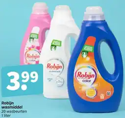 Wibra Robijn wasmiddel aanbieding