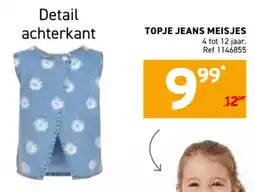 Trafic Topje jeans meisjes aanbieding