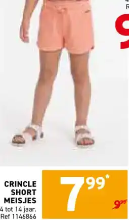 Trafic Crincle short meisjes aanbieding