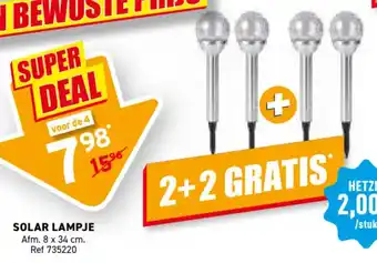 Solar lampje