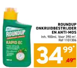 Trafic Roundup onkruidbestrijder en anti-mos aanbieding