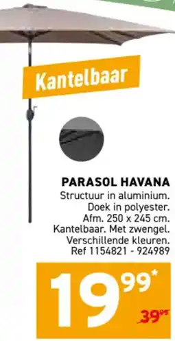 Trafic Parasol havana aanbieding