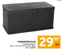 Trafic Tuinkoffer alfa aanbieding