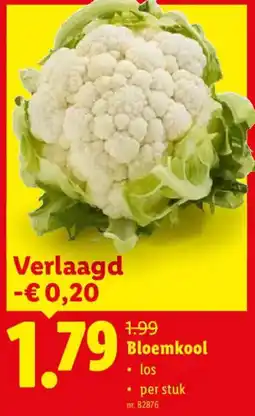 Lidl Bloemkool aanbieding