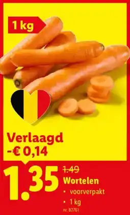 Lidl Wortelen aanbieding