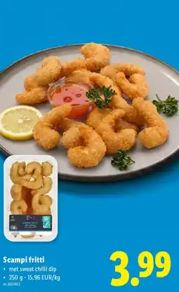 Lidl Scampi fritti aanbieding