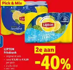 Lidl Lipton Frisdrank aanbieding
