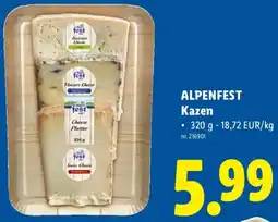 Lidl Alpenfest Kazen aanbieding