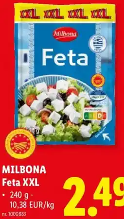 Lidl Milbona Feta XXL aanbieding