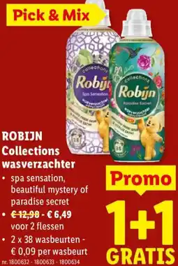 Lidl Robijn Collections wasverzachter aanbieding