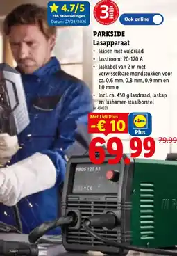 Lidl Parkside Lasapparaat aanbieding