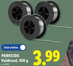 Lidl Parkside Vuldraad aanbieding