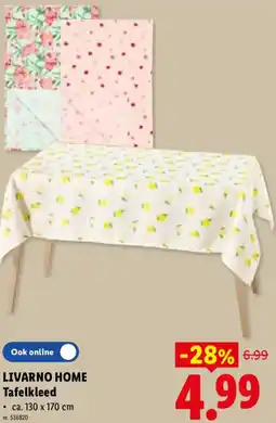 Lidl Livarno home Tafelkleed aanbieding