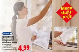 Lidl Livarno home Insectenwerend raamgordijn met magnetische sluiting aanbieding
