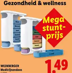 Lidl Weinberger Medicijnendoos aanbieding