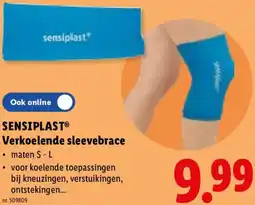 Lidl Sensiplast Verkoelende sleevebrace aanbieding