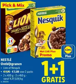 Lidl Nestlé Ontbijtgranen aanbieding