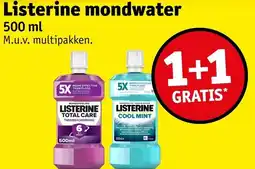 Kruidvat Listerine mondwater aanbieding