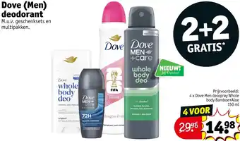 Dove Men deodorant