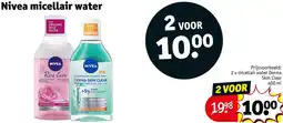 Kruidvat Nivea micellair water aanbieding