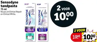Kruidvat Sensodyne tandpasta aanbieding
