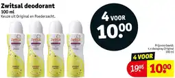 Kruidvat Zwitsal deodorant aanbieding