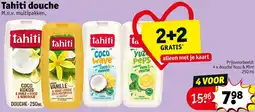 Kruidvat Tahiti douche aanbieding