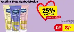 Kruidvat Vaseline Gluta Hya bodylotion aanbieding