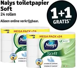 Kruidvat Nalys toiletpapier Soft aanbieding