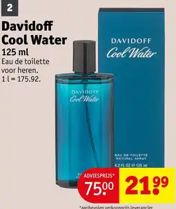 Kruidvat Davidoff Cool Water aanbieding